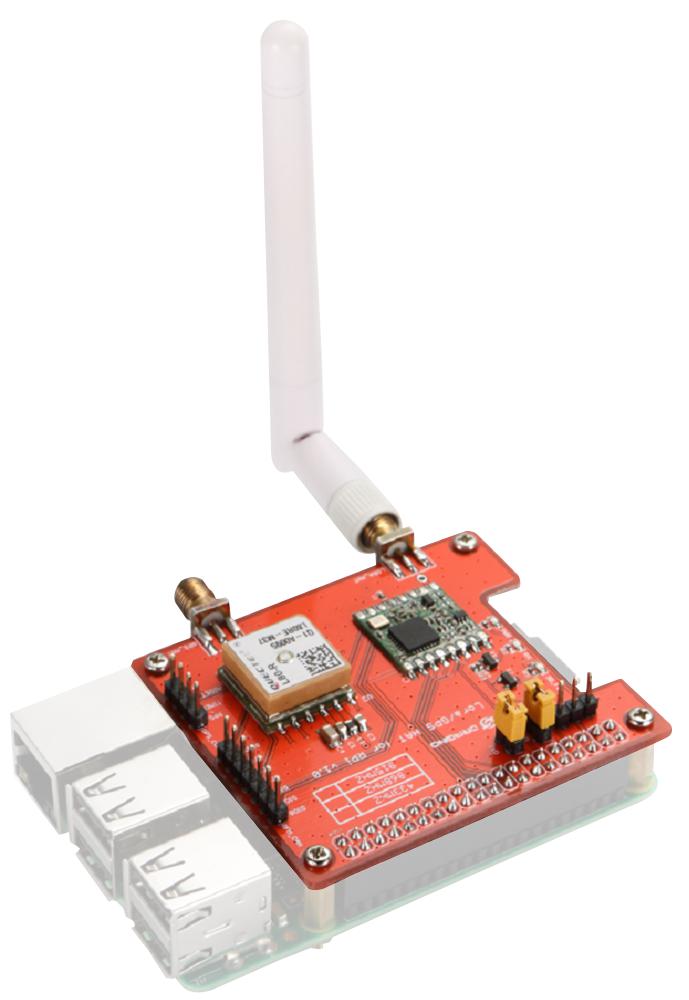 Seeed Studio 113990254 Gps/lora Hat For Raspberry Pi - 868Mhz