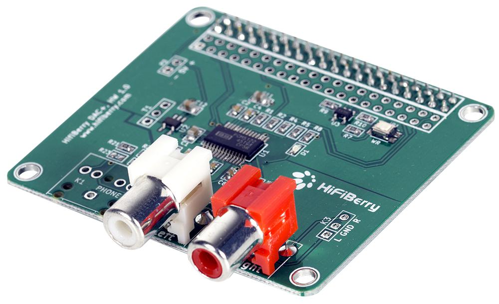 Hifiberry 4260439550057 Dac+, 2X Phono Output Dac For Rpi