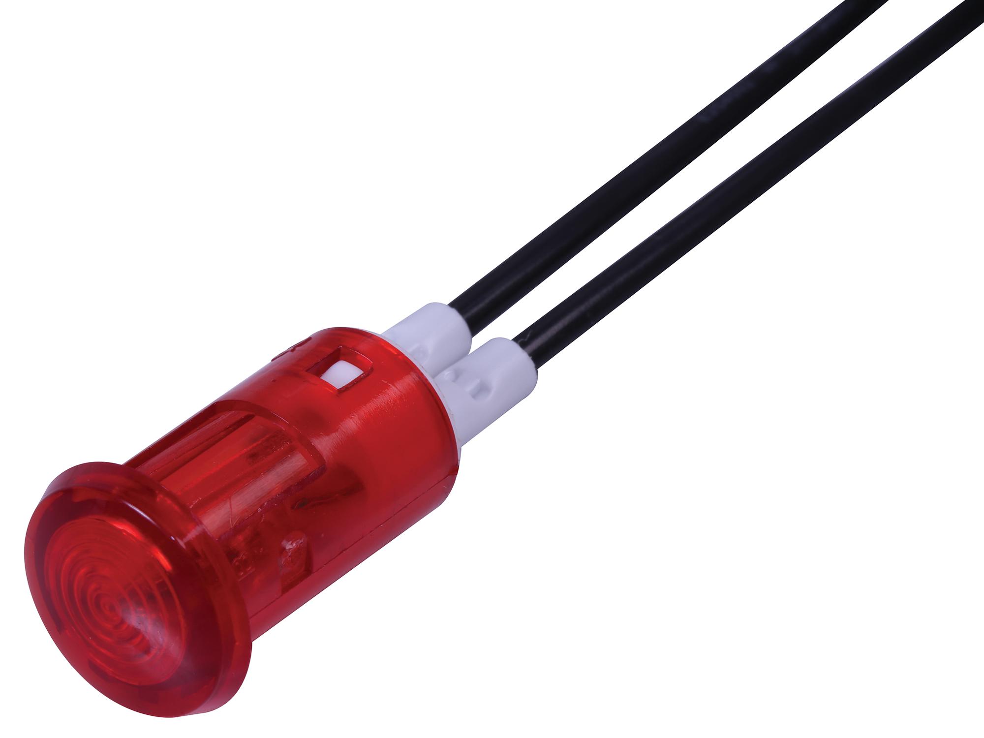 Arcolectric (Bulgin) L058900Naa Neon Indicator, Red