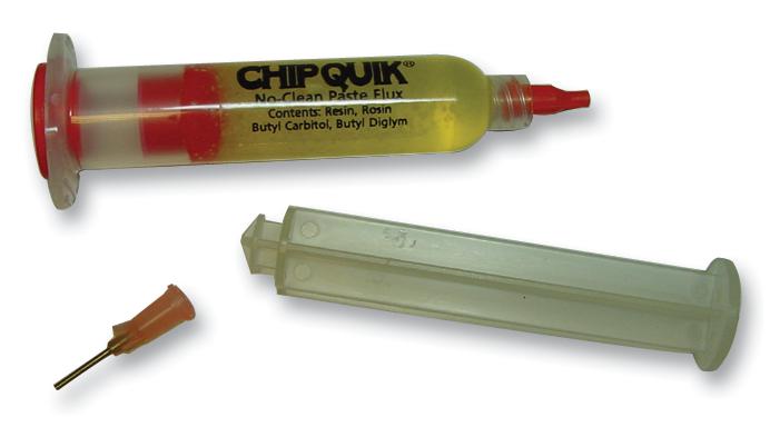 Chip Quik Smd291 Flux, Syringe, 10Cc, No Clean