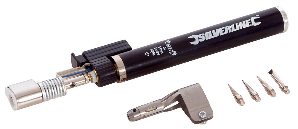 Silverline 497837 Gas Soldering Iron