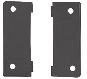 Spur Shelving Zzslcabfixb Cabinet Brackets Pair, , Black