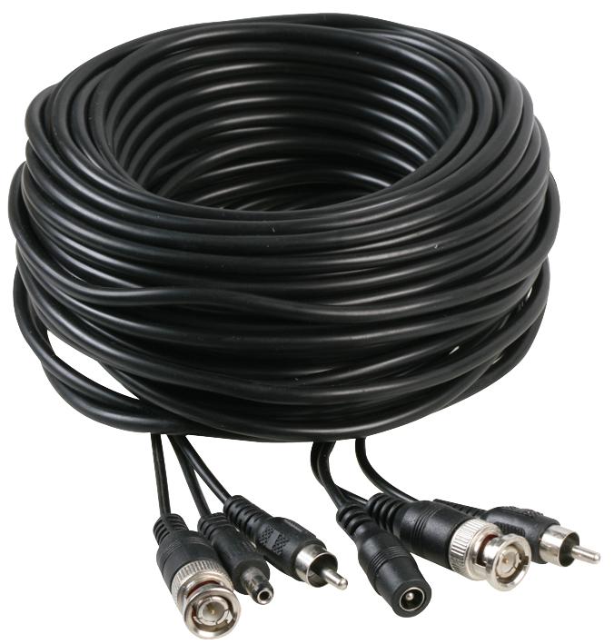 Defender Security L20Dbr Cable Cctv 20M Dc-Bnc-Rca