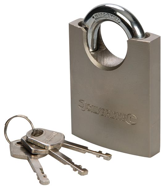 Silverline 260329 Shrouded Padlock 70mm