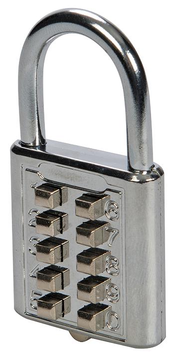 Silverline 960640 10 Digit Combination Padlock