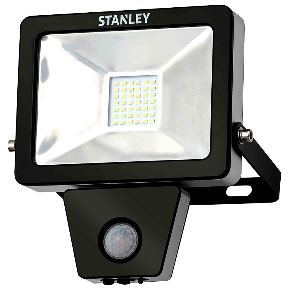 Stanley Sxls300063Kbe Floodlight 10W Led Slim Pir 3000K