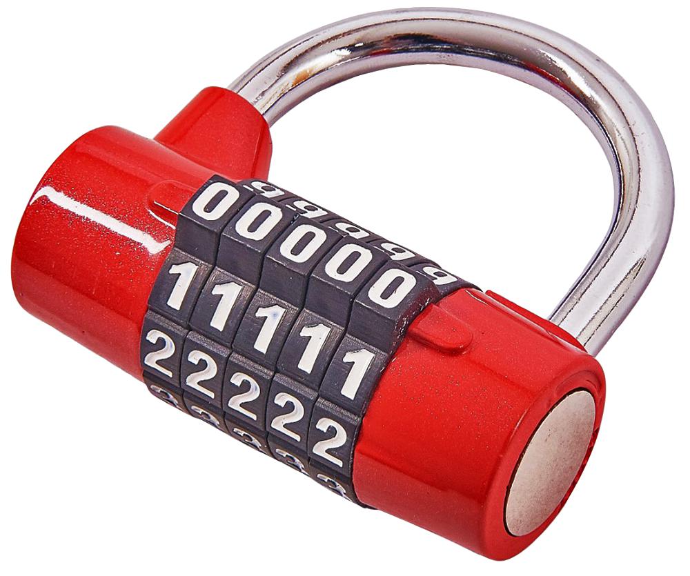 Amtech T1144 5 Digit Combination Padlock