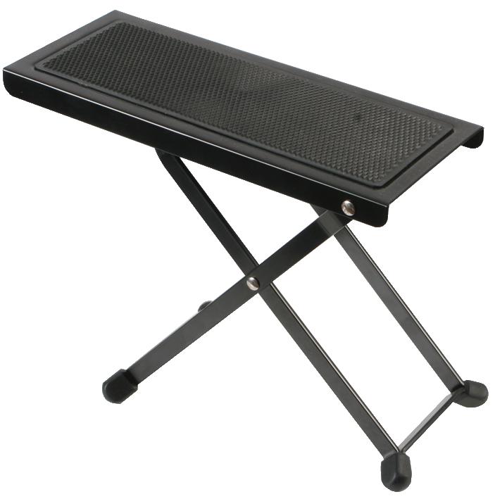 Pulse Gtr-Fst Footstool, Guitarists, Black