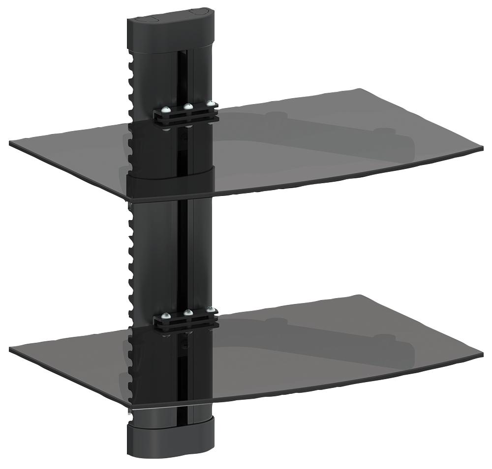 Pro Signal Ps-Tgwm292 Wall Mount Twin Glass Shelves