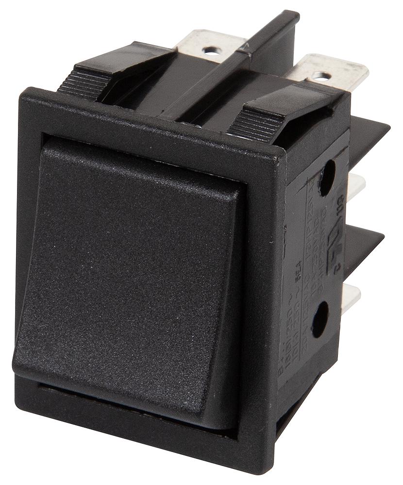 Molveno B41Lc11000000 Rocker Switch, Dpdt, 16A, 250V, Panel