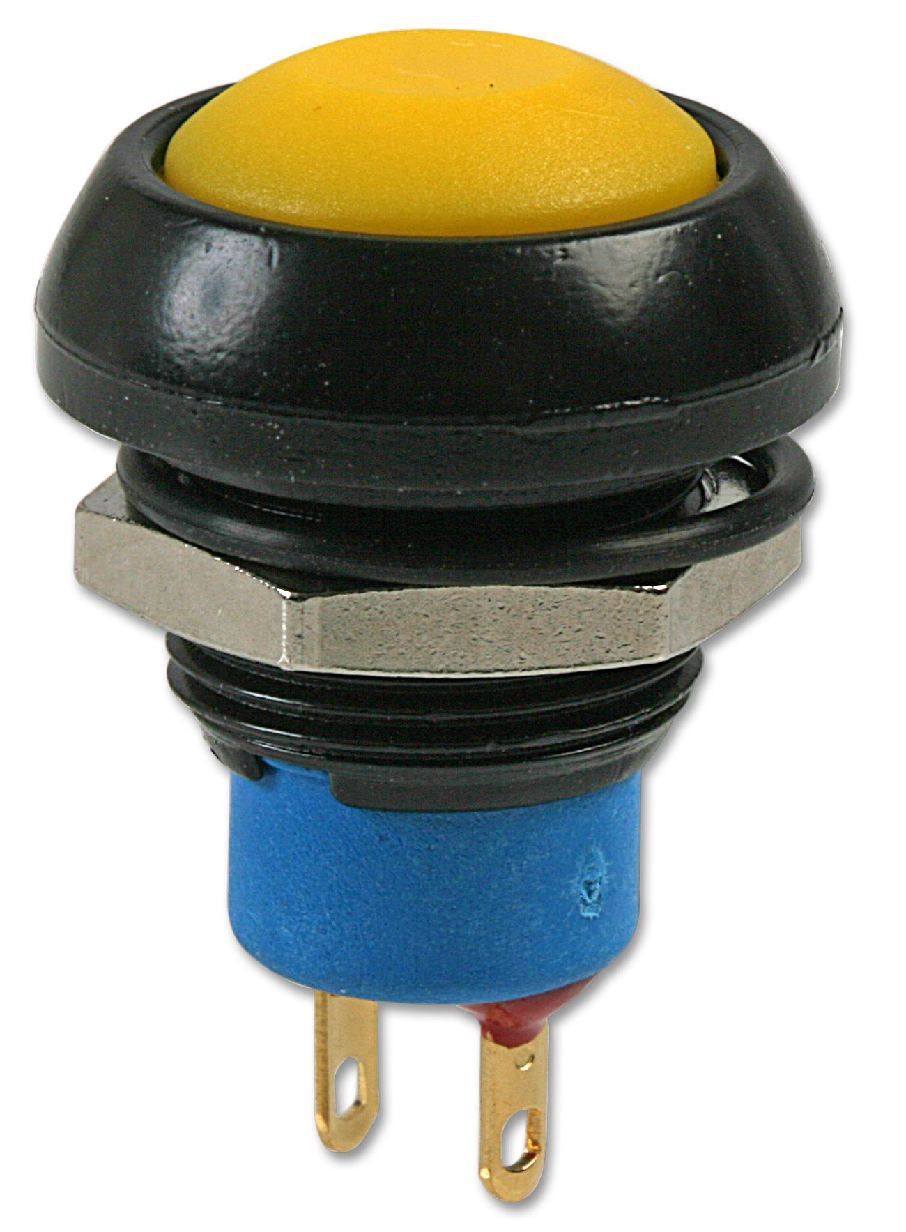 APEM Ipr3Sad5 Ip67 Pushbutton Rnd Yellow