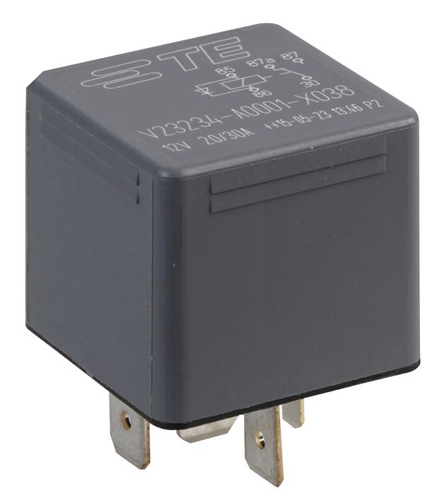 Te Connectivity 1-1904020-5 Relay, Spdt, 12Vdc, 30A