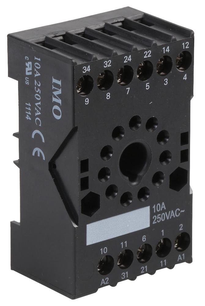 Imo Precision Controls Srre11 11Pin Din Socket