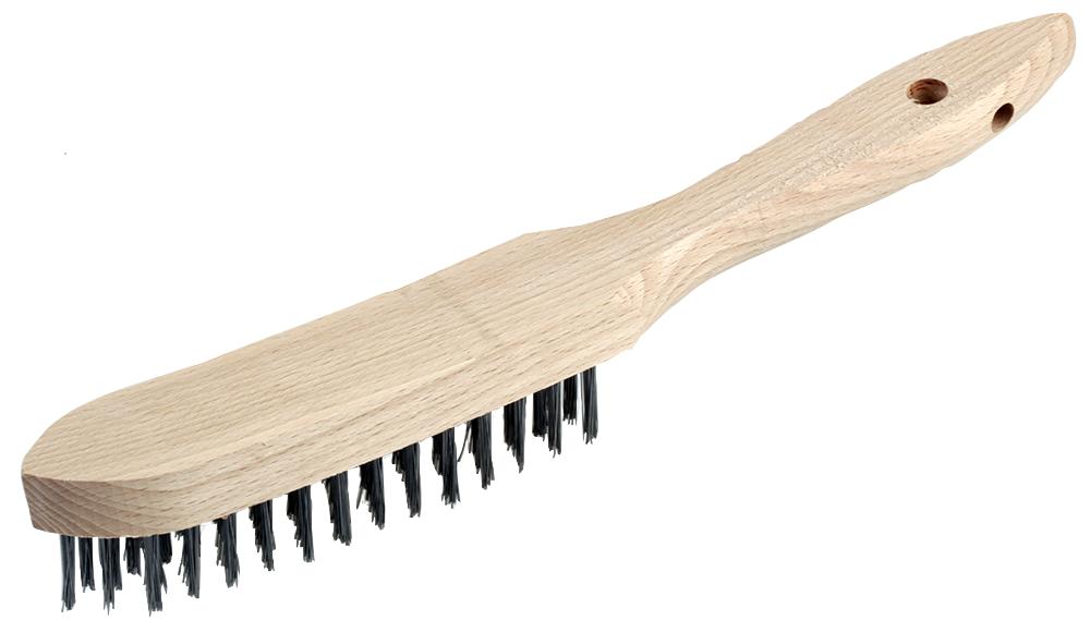 Duratool 21-0419 Wire Brush, 4 Row