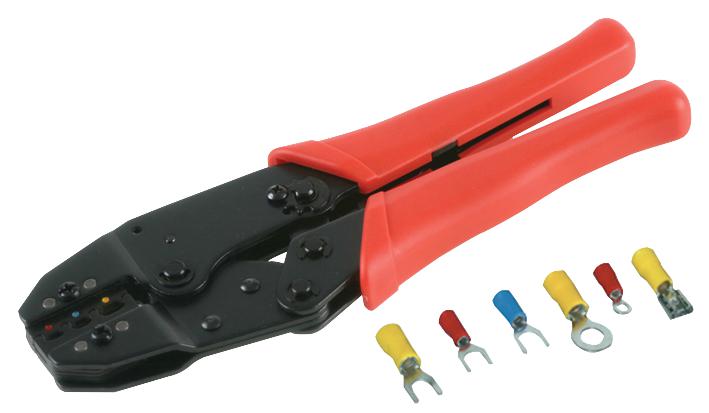 Duratool D03009 Ratchet Crimping Tool