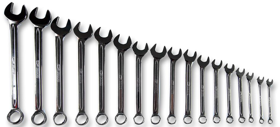 Bahco 111M/17T Spanner Set, 17 Pc