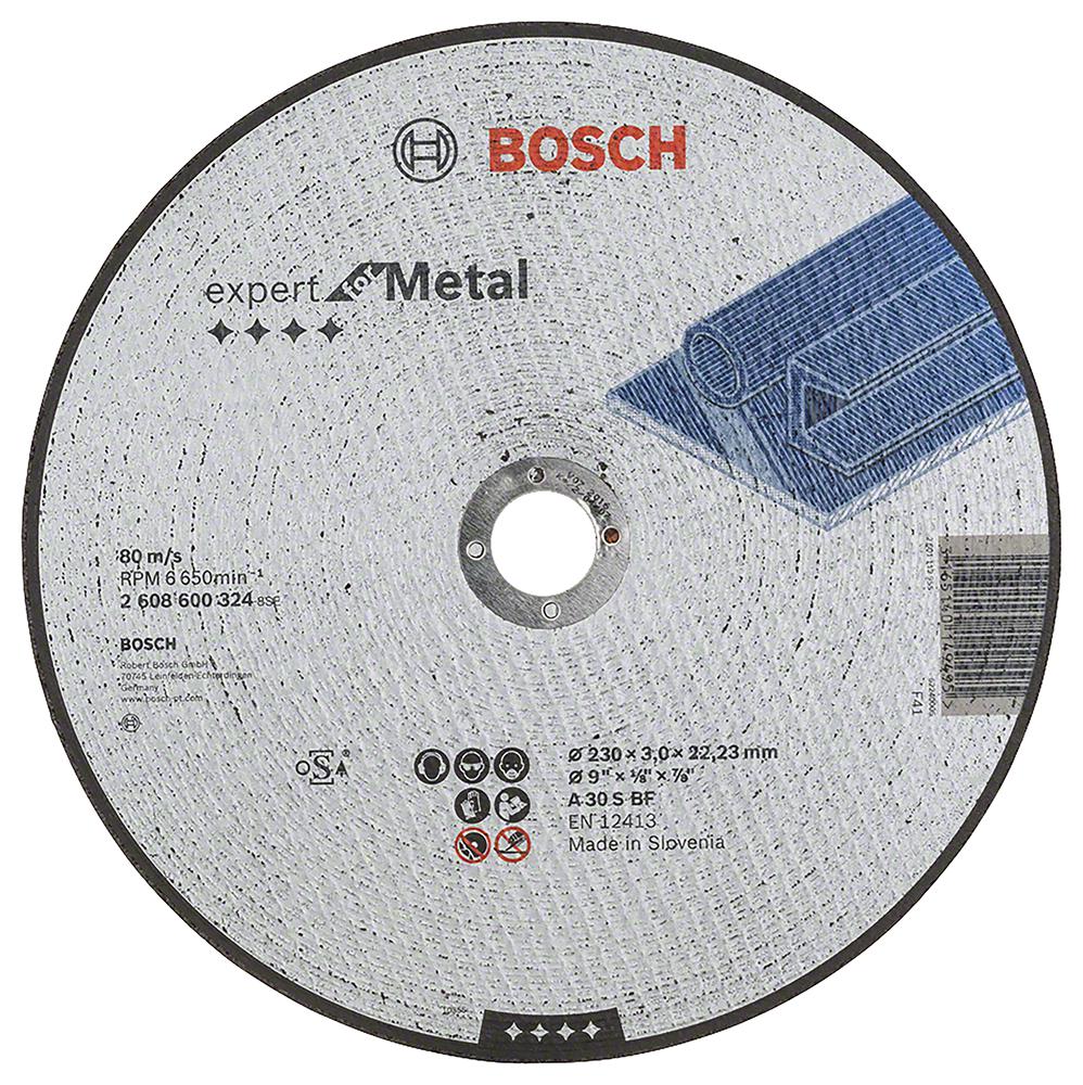 Bosch Professional (Blue) 2608600324 Grinding Disc, 80Mps, 22.23mm Bore