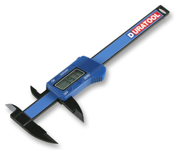 Duratool D00377 Digital Caliper, 150mm