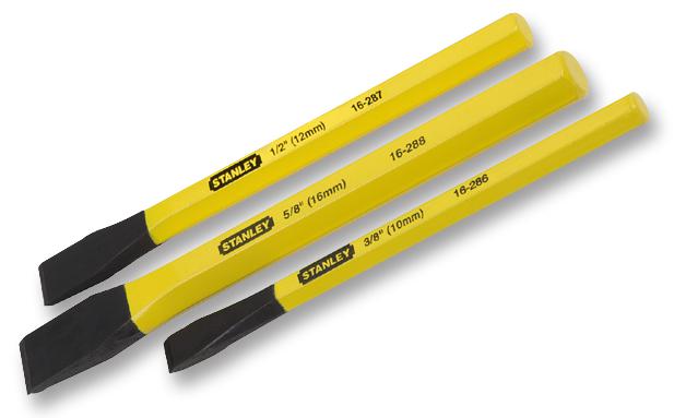 Stanley 4-18-298 Cold Chisel Set, 3Pc