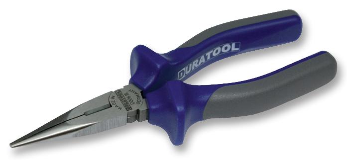 Duratool D00618 Plier, Snipe Nose, 160mm