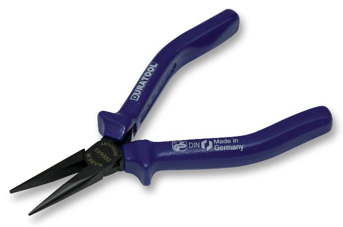 Duratool D00645 Plier, Snipe Nose, 130mm