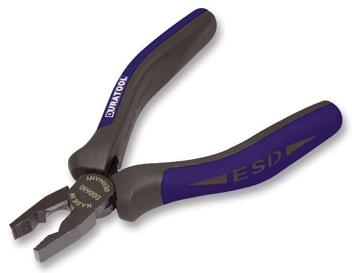 Duratool D00660 Combination Plier, Esd, 120mm