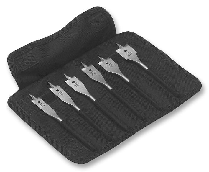 Bosch 2608900333 Selfcut Flat Wood Bit Set, 6Pc