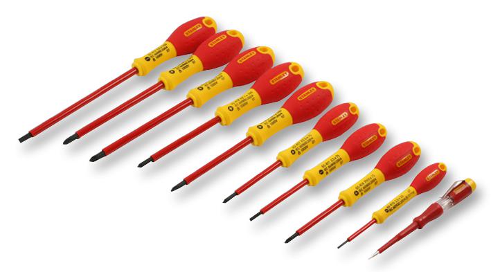 Stanley Fat Max 5-62-573 Vde Screwdriver Set 10Pc