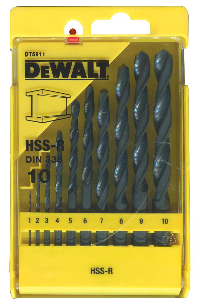 Dewalt Dt5911-Qz Drill Set, Hss-R