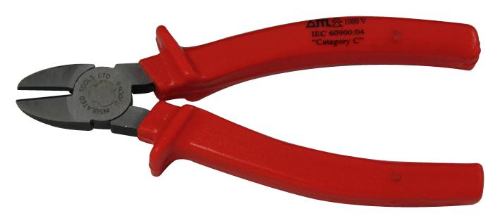 Insulated Tools Ltd 00101 Diagonal Cutting NIpper, 150mm, Steel