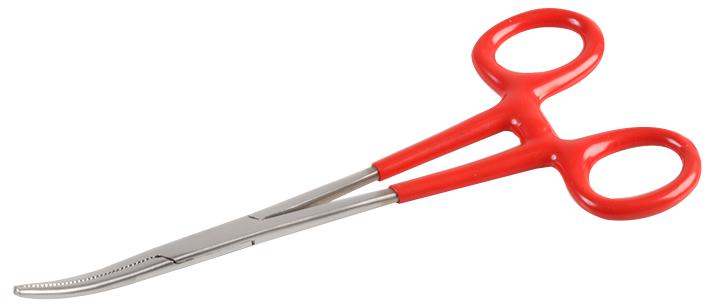 Duratool D02353 Bent Forceps Dipped Handle - 150mm