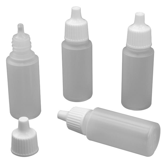 Modelcraft Pol1017/4 Bottles, Dropper, 17Ml, Pk4