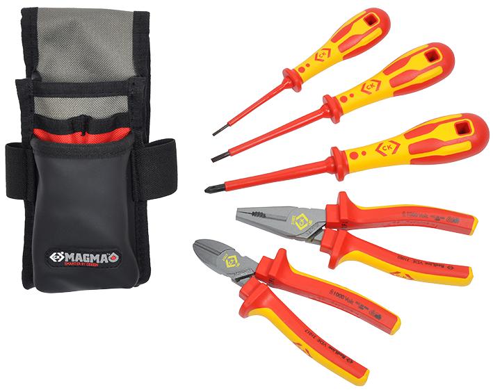 Ck Tools T5951 Tool Kit, Electricians, Core, 6Pc