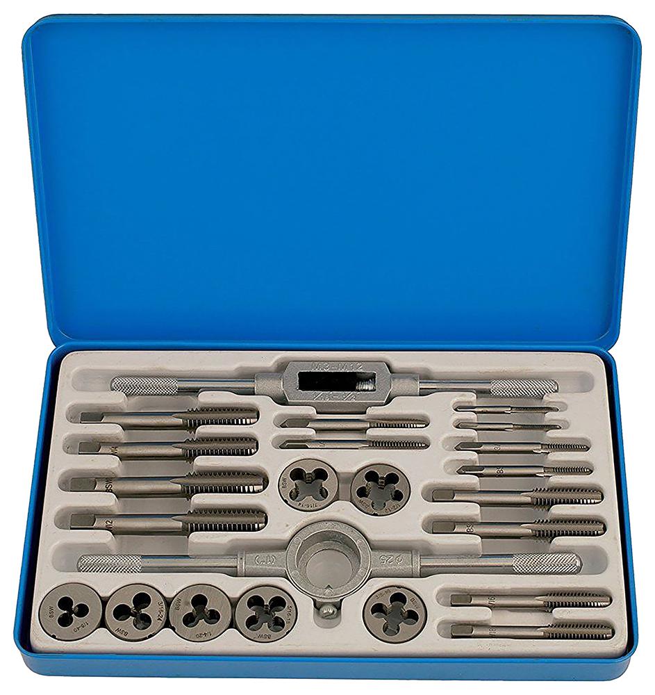 Gunson 77123 Whitworth Tap & Die Set 23Pc