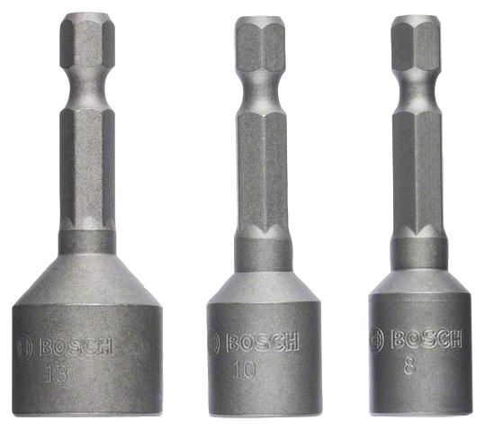 Bosch 2608551078 Nutsetter Set 3Pcs, 8/10/13mm