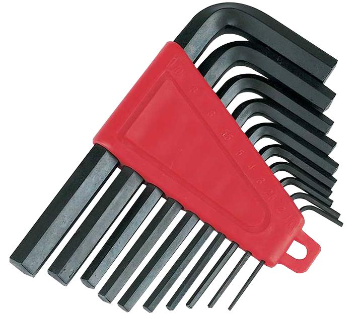 Silverline Hk11 Hex Key Set, Metric, 10Pc