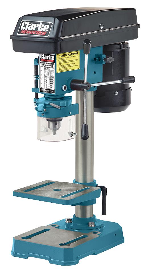 Clarke International Cdp5Eb Bench Drill Press, 230V, 350W, 2620Rpm