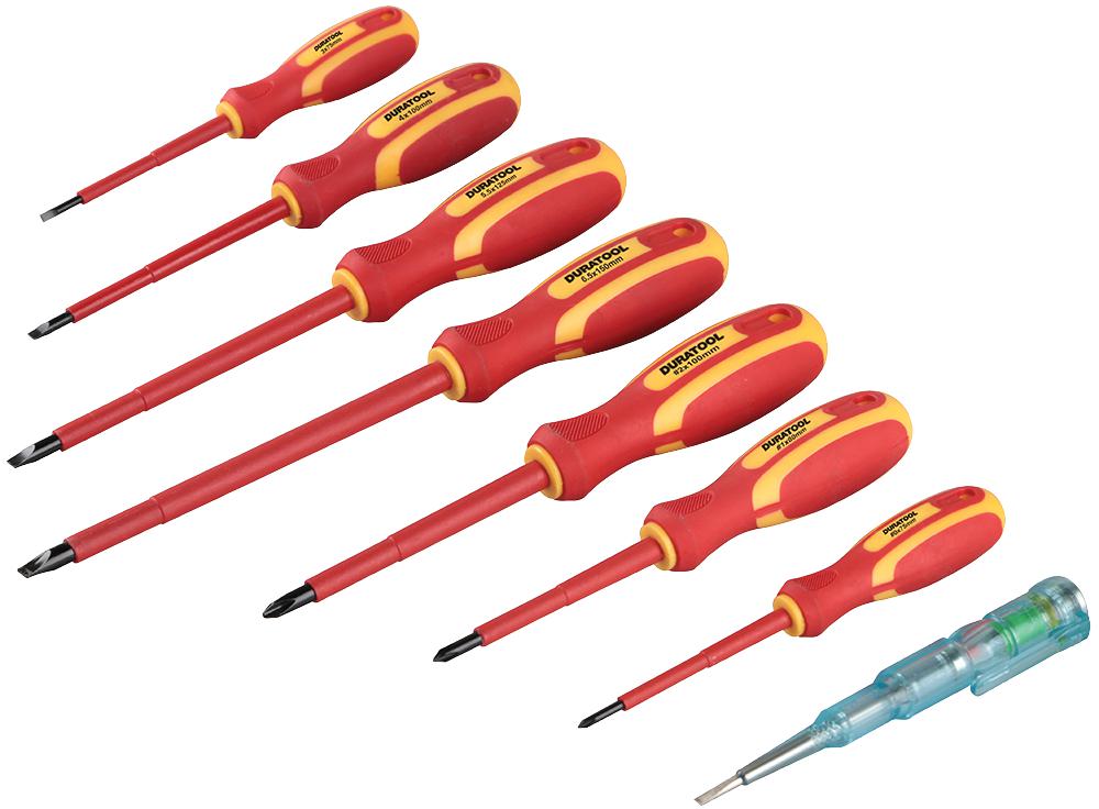 Duratool D03298 Screwdriver Set, 7Pc