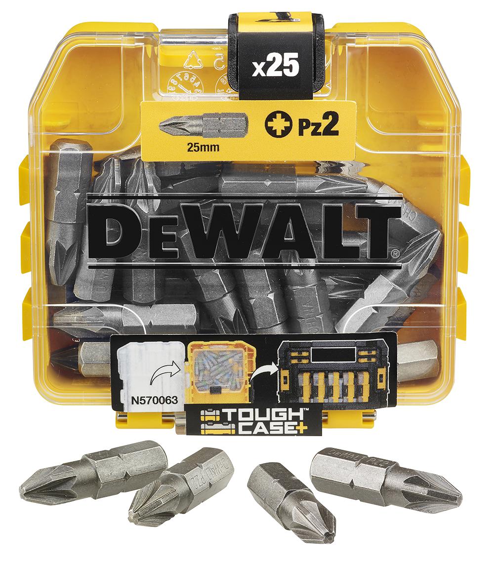 Dewalt Dt71521-Qz Pz2 Screwdriver Bits - 25Pc