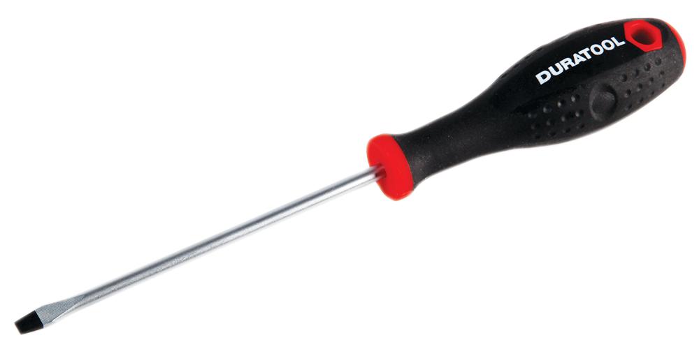 Duratool D03429 Slotted Screwdriver, 4mm X 100mm