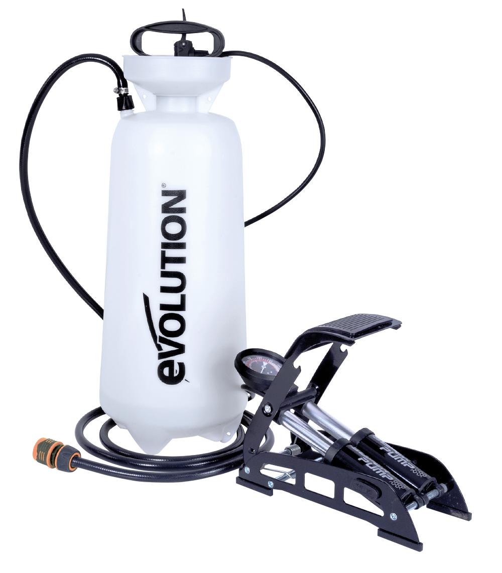 Evolution 012-0011 Disc Cutter Tank 15Lr Foot Pump