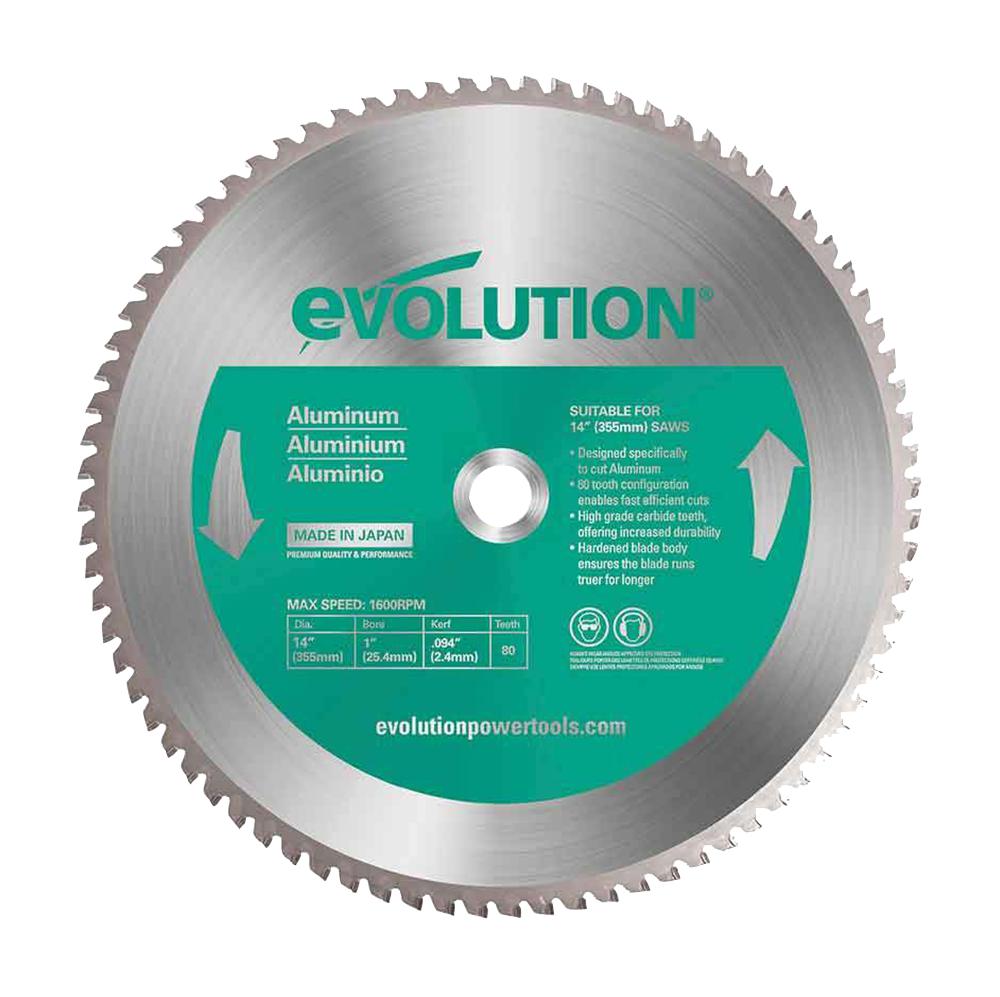 Evolution A355Tct-80Cs Aluminium Blade 355mm (80T)