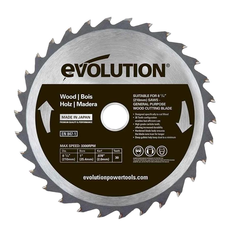 Evolution Gw210Tct-30 General Wood 210mm (30T)