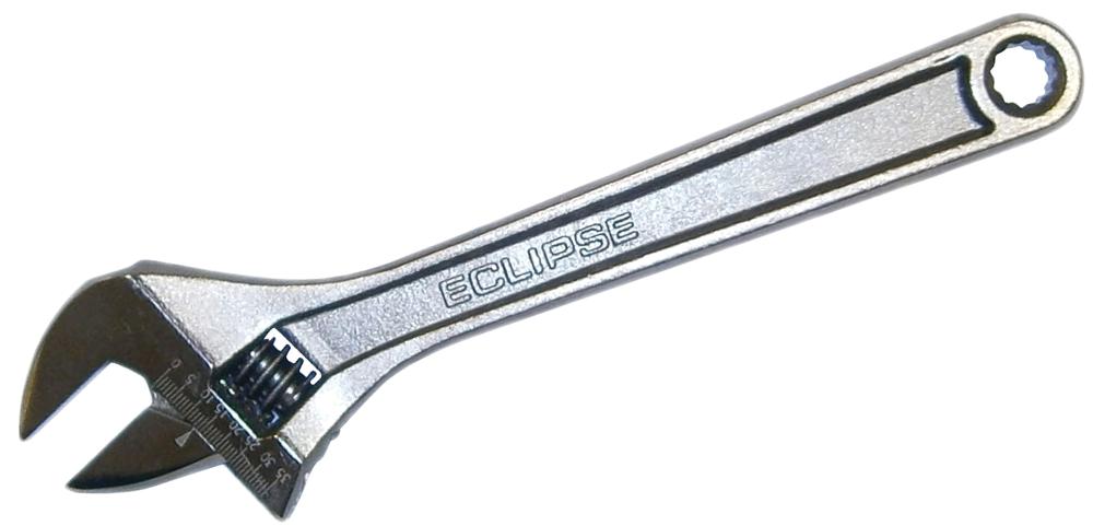 Eclipse Adjw10S 10 Adjustable Wrench, Cr-V Handle