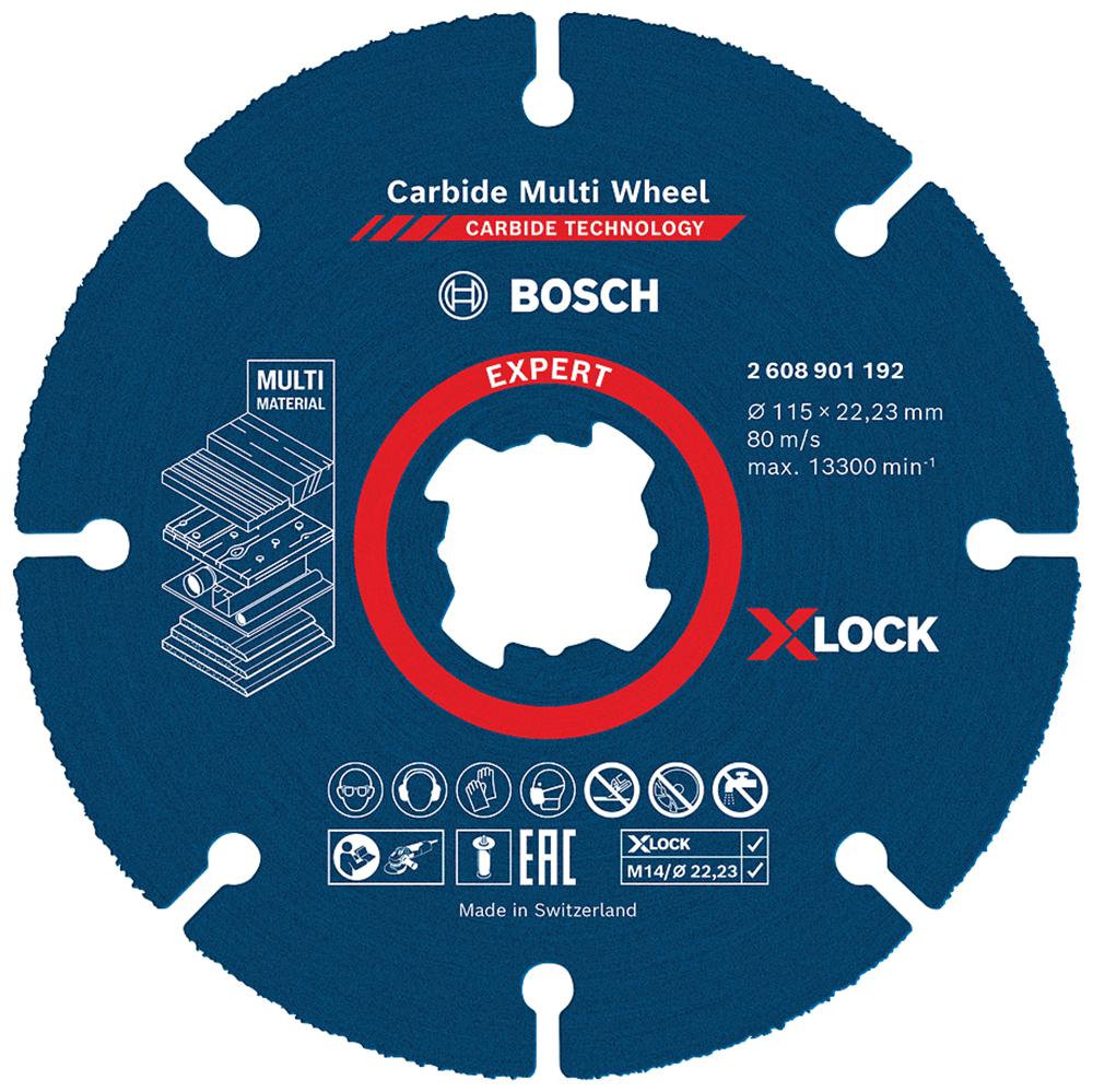 Bosch Professional (Blue) 2608901192 Grinding Disc, 80Mps, 22.23mm Bore