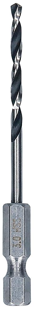 Bosch Professional (Blue) 2608577519 Drill Bit, 3mm, 72mm Ol