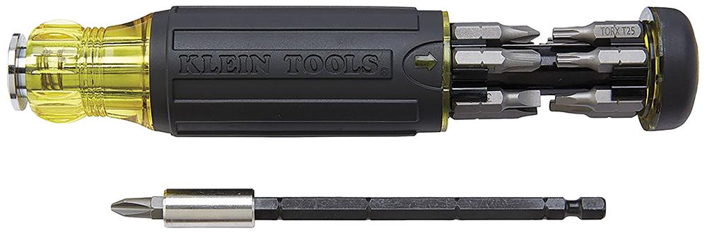 Klein Tools 32303 14-In-1 Screwdriver Set, Adjustable Len