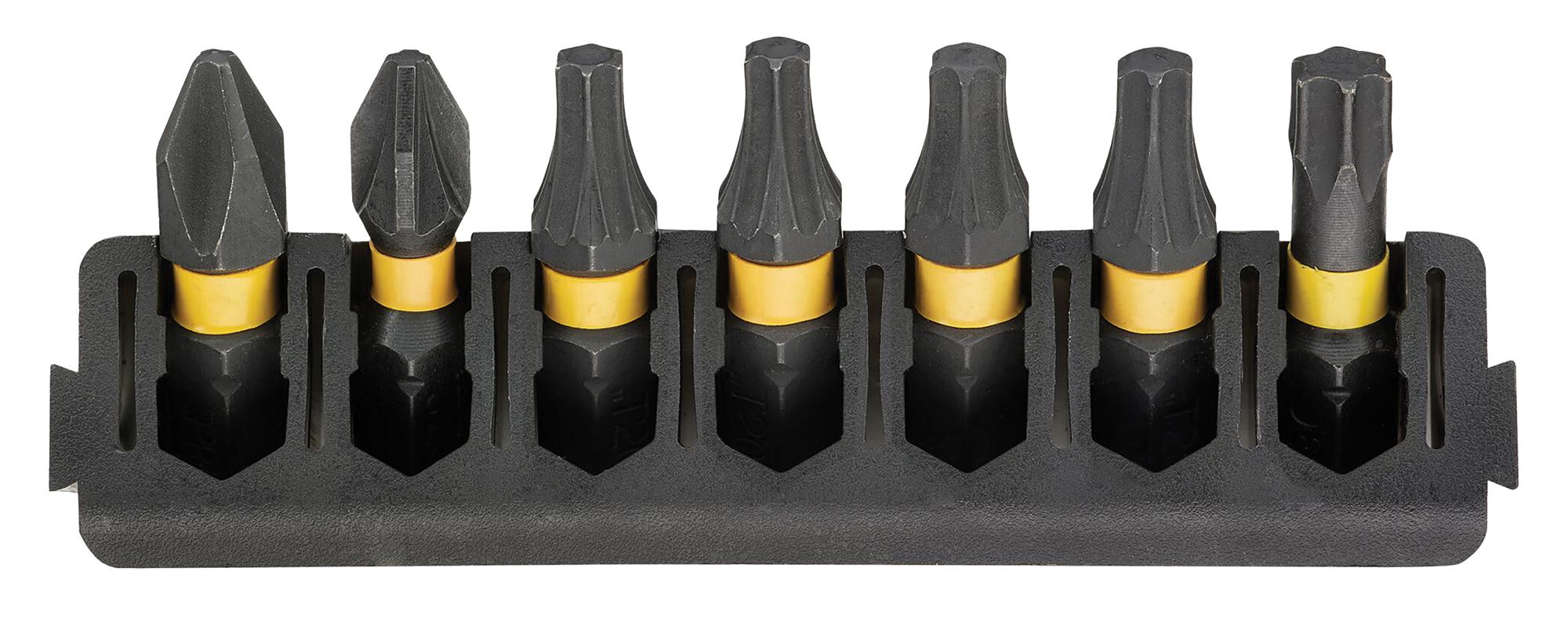 Dewalt Dt70810-Qz Screwdriving Set , Ph/pz/tx 25mm, 7Pc