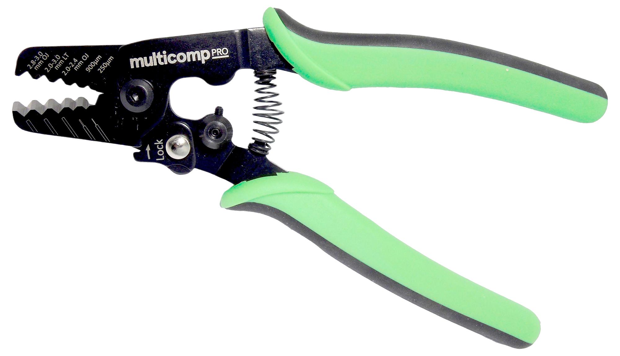 Multicomp Pro Mp010969 Fibre Optic Stripper, Slit & Ring, 178mm