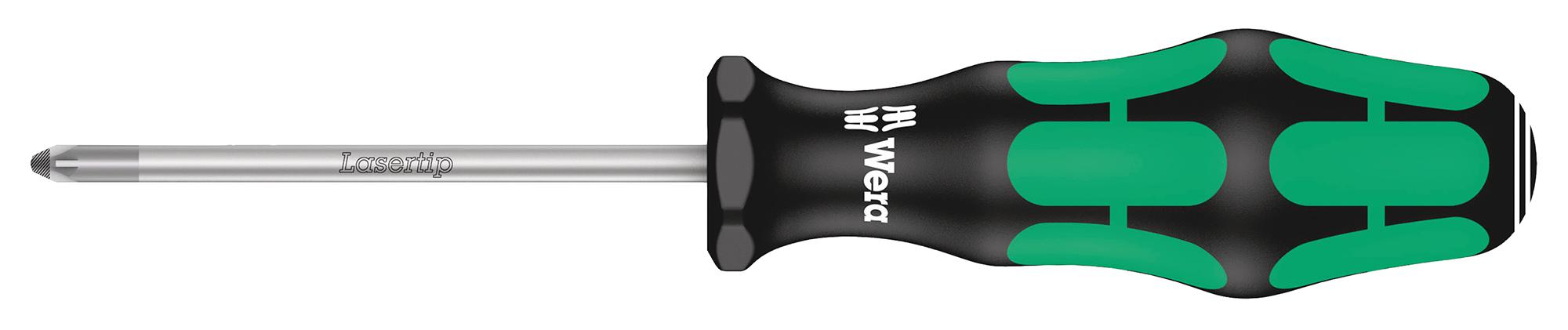 Wera 355 Pz1 X 80 Screwdriver, Pozi No.1